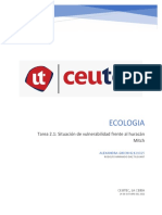 Tarea 2.1 Situación de Vulnerabilidad Frente Al Huracán Mitch