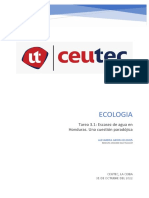 Tarea 3.1 Escasez de Agua en Honduras Una Cuestión Paradójica