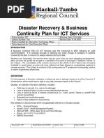 ICT Business Continuity Plan