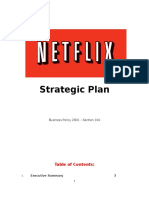 Business Policy 2009 Netflix Strategic Plan