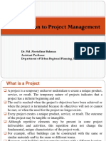 2-1 Introduction To Project Management