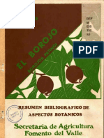 116378-1345 - el borojo - resumen bibliografico de aspectos botanicos - secretatria de agricultura fomento del valle