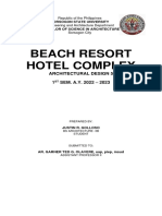 Golloso Justin R. BSARCH3b HOTEL-BEACH-RESORT-COMPLEX Research Work Design5 PLATE-2