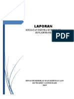 Laporan Kegiatan Partisipasi Kolaborasi Siswa Dalam Kegiatan Ekstrakurikuler PDF Free