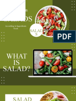 Classification of Salad
