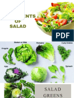 Components of Salad