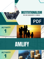 Institutionalism: Understanding How Institutions Shape Society