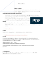 Cristallochimie