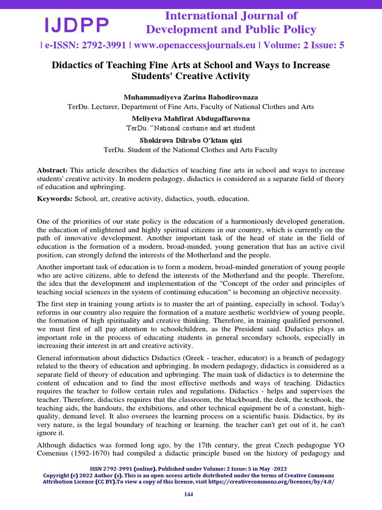 didactics-of-teaching-fine-arts-at-school-and-ways-to-increase-students