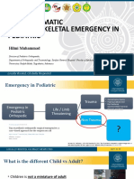 OT - Kegawatan Orthopedi Nontrauma (Dr. Hilmi Muhammad, SP - OT (K) )