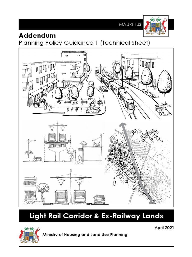 PPG Guidelines for Light Rail Setbacks | PDF | Stormwater | Rail Transport