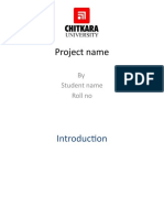 Project ppt sample (1)