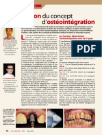 Clinic Format - Continue Actualisation Concept Osteointegration