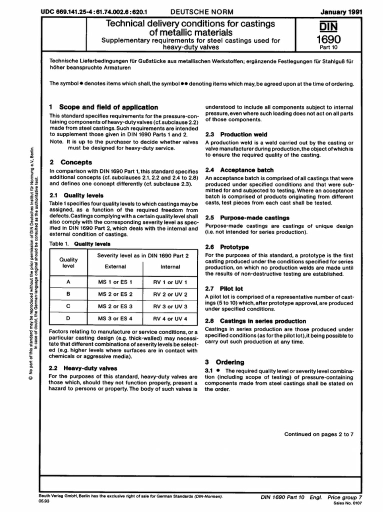 Din 1690 | PDF