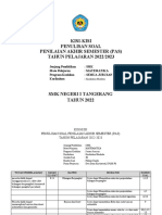 Kisi-Kisi Soal Matematika X PAS Ganjil Kurmer