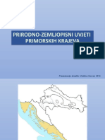 Prirodno - Zemljopisni Uvjeti Primorskih Krajeva V Horvat