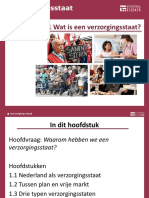 VWO Verzorgingsstaat H1 Wat Is Een Verzorgingsstaat