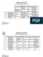 BSPH Schedule - New Version