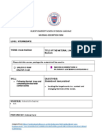 PW 2 Unit 5 Vocabulary Revision