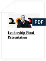 Leadership Final Report Spring