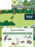 Backyard Habitat PowerPoint