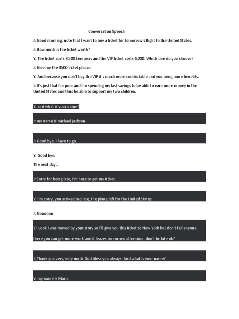 conversation-speech-pdf