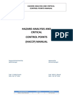 MSCL - HACCP Manual