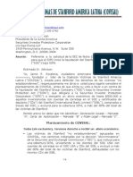 Carta A Orlan Johnson SIPC de Covisal - Ref. Solicitud de La SEC para Liquidar SGC Bajo SIPA