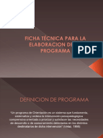 Elaboración de Un Programa