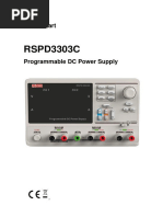 RSPD3303C: Quick Start