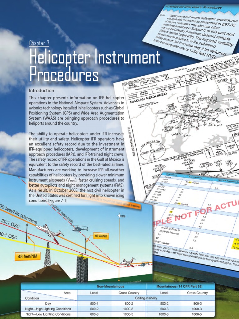 FAA H 8083 16B Chapter 7 PDF Visual Flight Rules Instrument