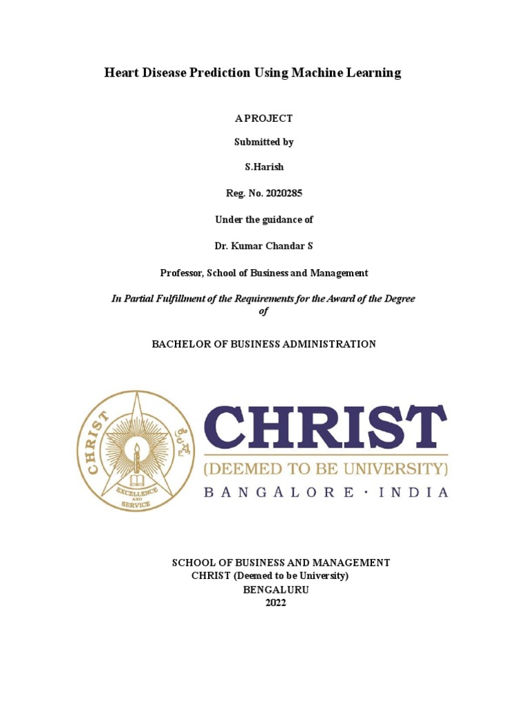 Research Proposal Download Free Pdf Machine Learning Statistical