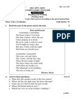 SEE English Questions Paper 2075 (101-EP)