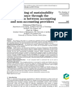 The Shaping of Sustainability Assurance Through The Competition Between Accounting and Non-Accounting Providers