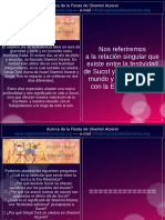 Nos Referiremos A La Relación Singular Que Existe Entre La Festividad de Sucot y Los Pueblos Del Mundo y A Su Conexión Con La Era Mesiánica