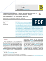 Evaluation of The Sustainability of Existing Rainwater Harvesting Ponds