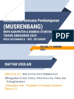 Musrenbang 2023