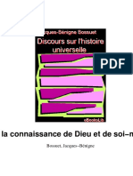 De La Connaissance de Dieu Et de Soi-Même (Bossuet, Jacques-Bénigne (Bossuet Etc.)