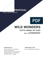 Business Proposal Wild Wonders (2)