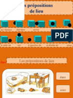 Презентація Les prépositions de lieu Прийменники місця