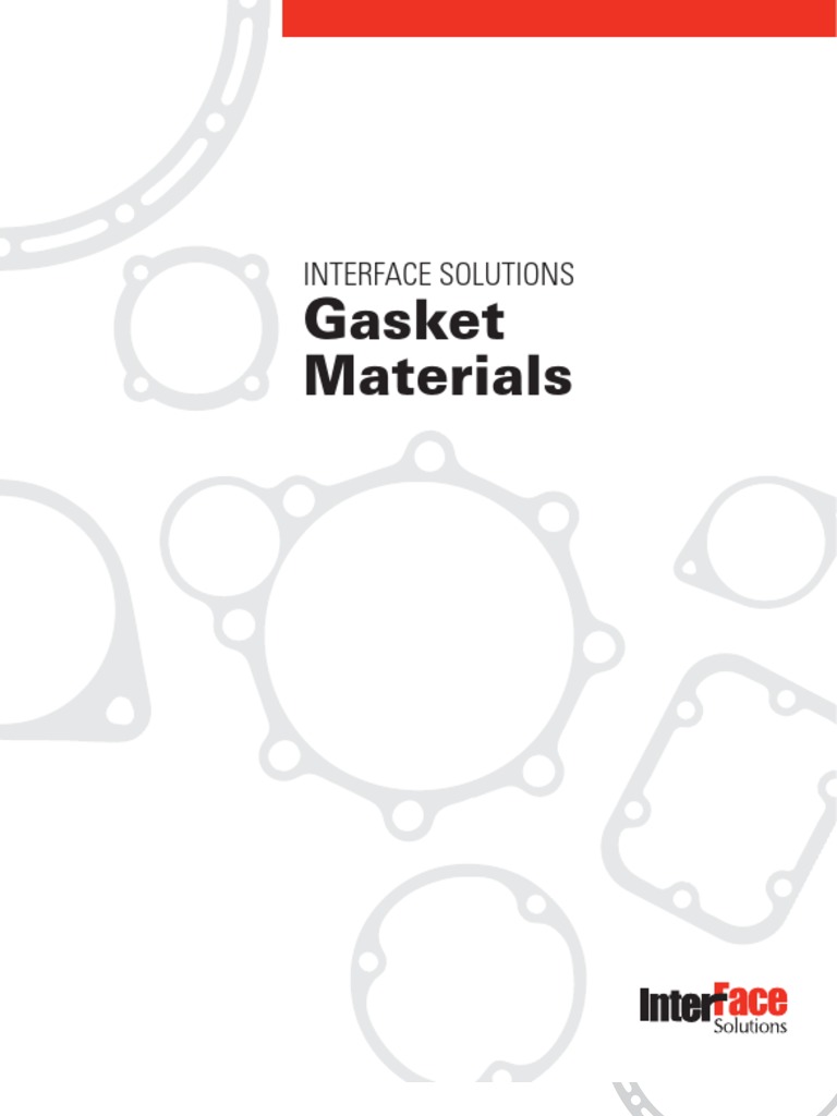 Interface Solutions Gasket Materials | PDF | Coolant | Chemistry