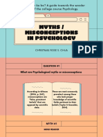 Myth in Psychology