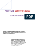 Afectiuni Dermatologice