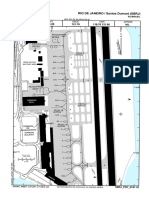 Plano de estacionamento de aeronaves do aeroporto de Santos Dumont