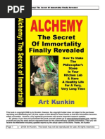 Download Alchemy the Secret of Immortality by John W Holland SN62242303 doc pdf