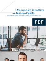 03 How To Train Management Consultants and Business Analysts