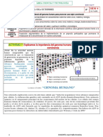 4° EDA5 ACT 7 Explicamos La Importancia Del Genoma Humano para Promover Una Mejor Convivencia