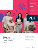 Buku Panduan Program Double Degree Joint Degree Tahun 2023