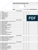 Evaluacion Pre-Uso Bulldozer