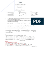 Math I Functions & Equations Worksheet